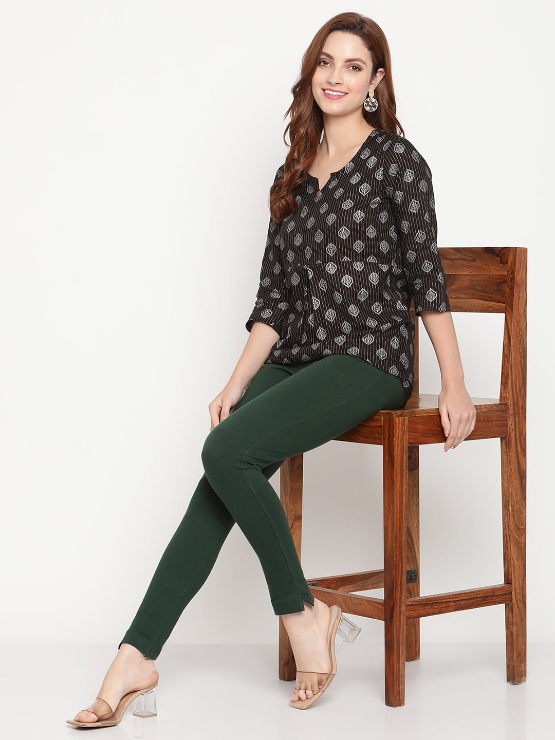 Dark Green Pocket Pant