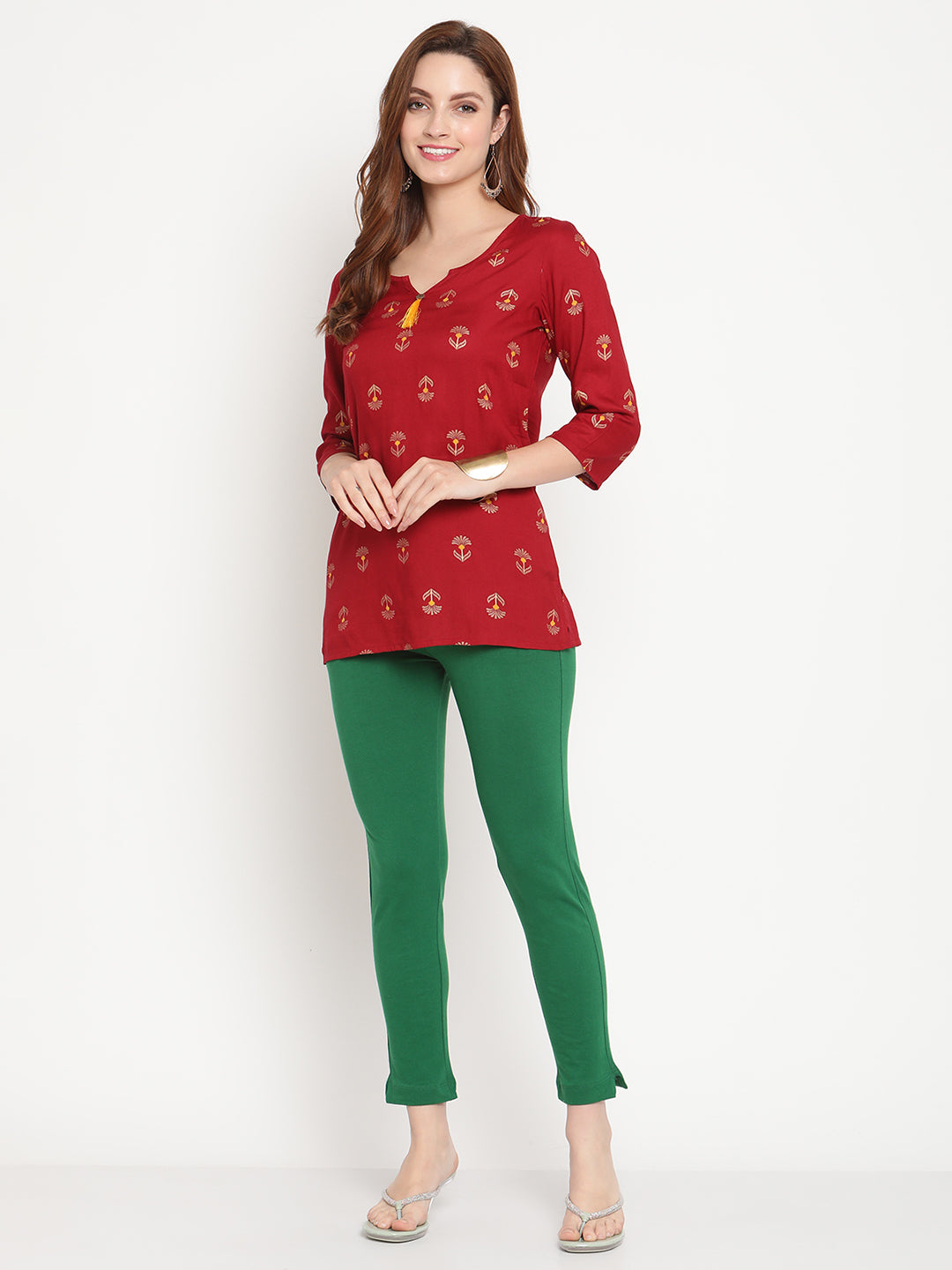 Dark Green Pocket Pant