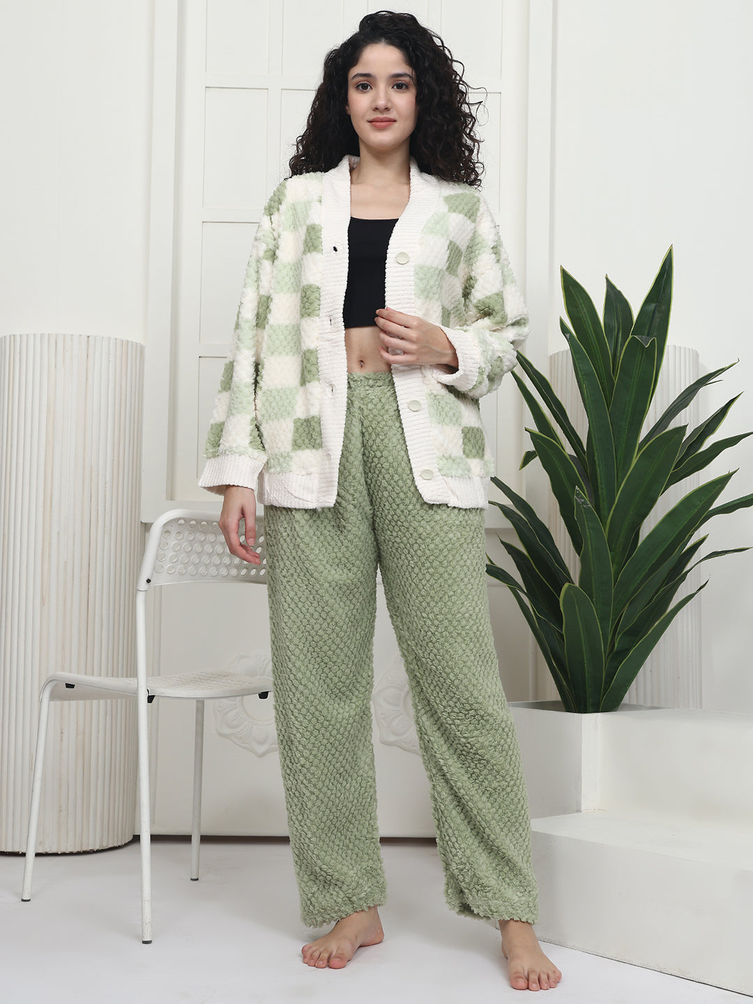 Minty Magic Fur Winter Set