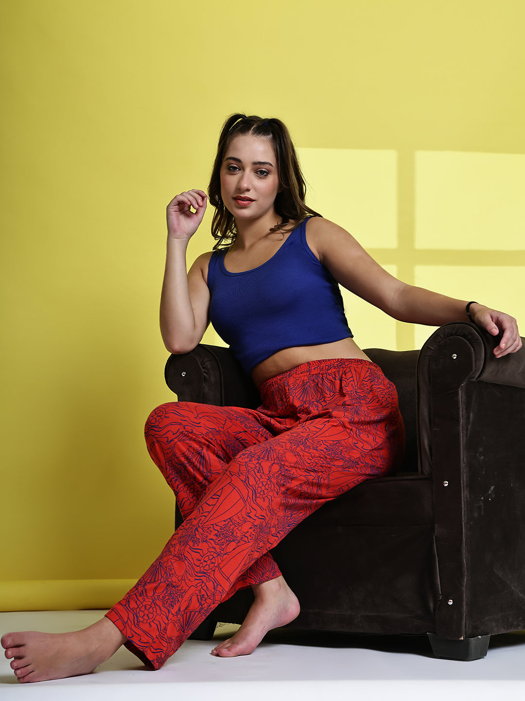 Red Ship Cotton Hosiery Lounge Pant
