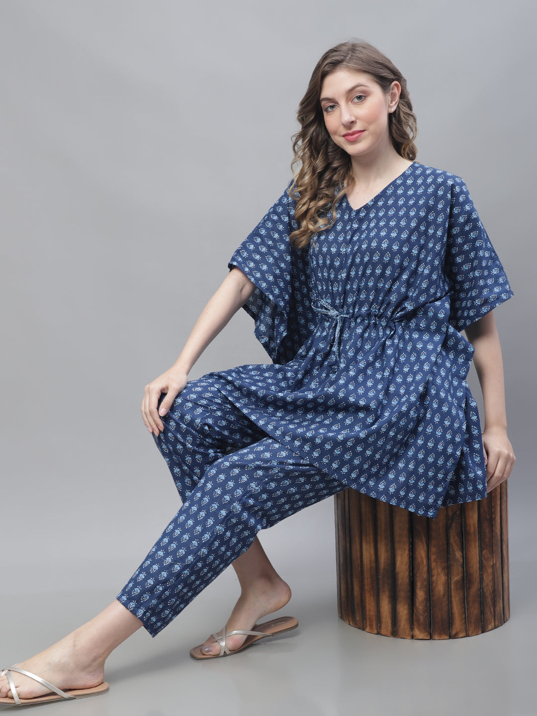 Indigo Diya Co-Ord Set