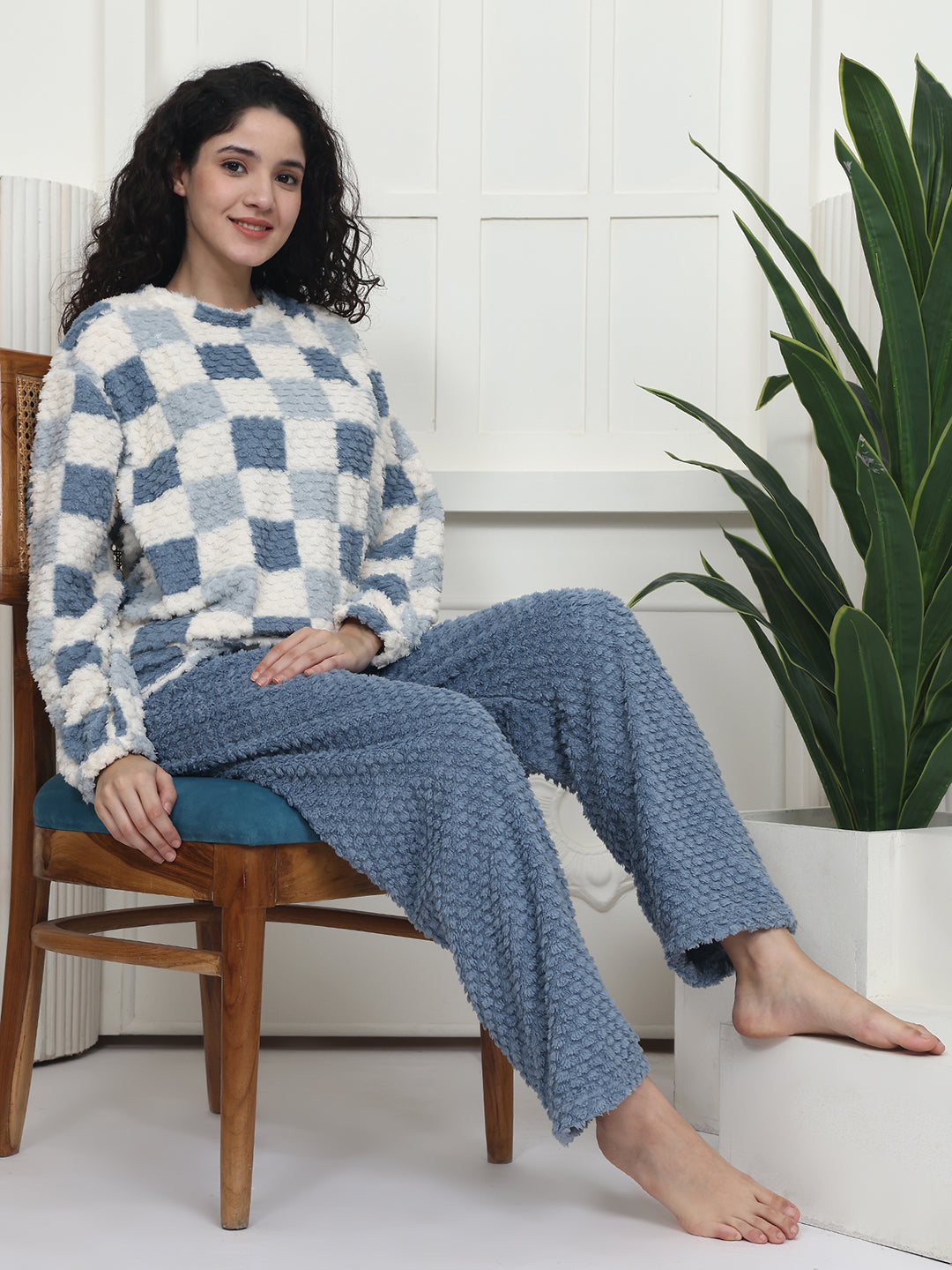 Blueberry Smooz Fur Winter Set