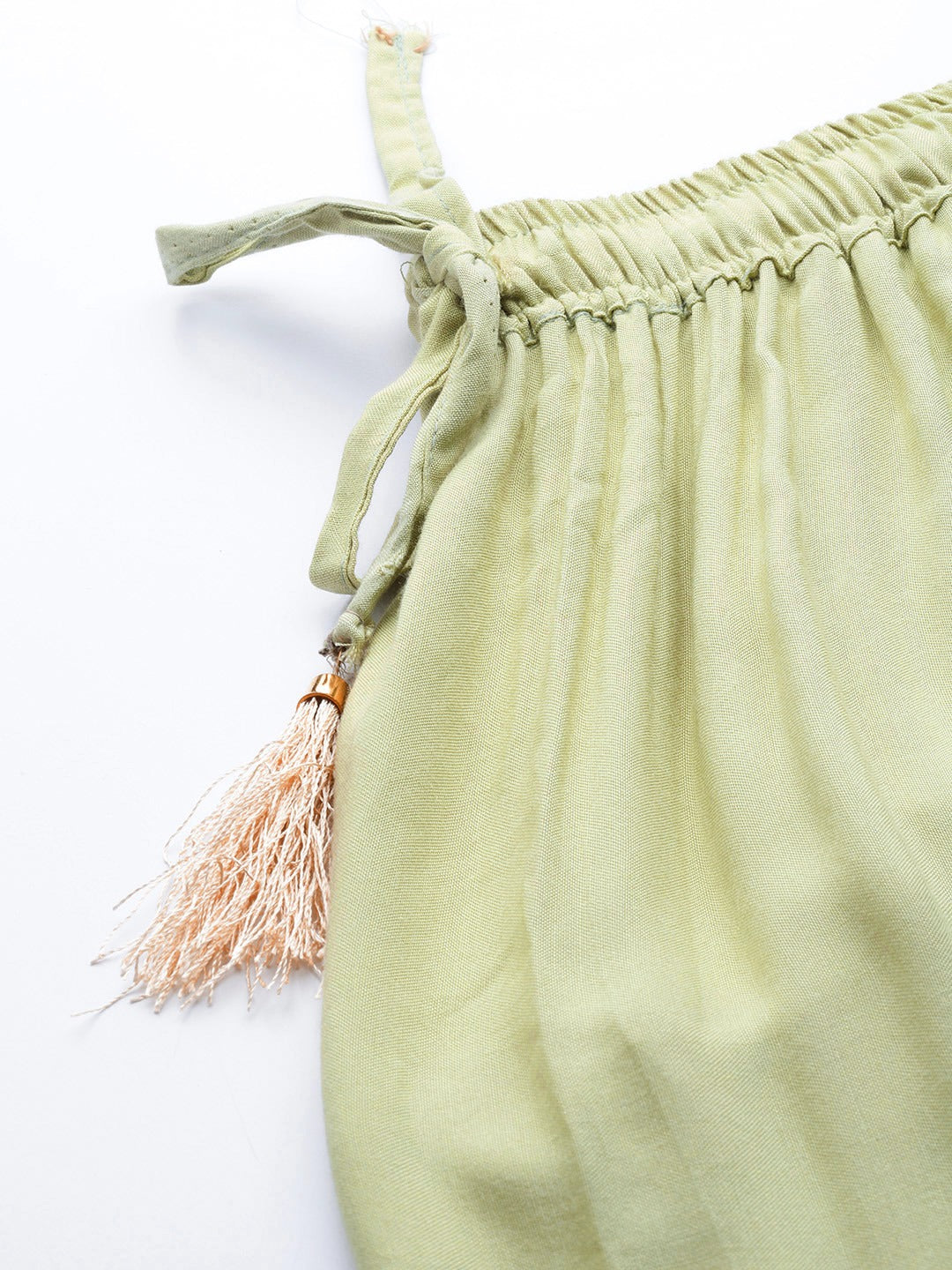 Pista Green Rayon Sharara