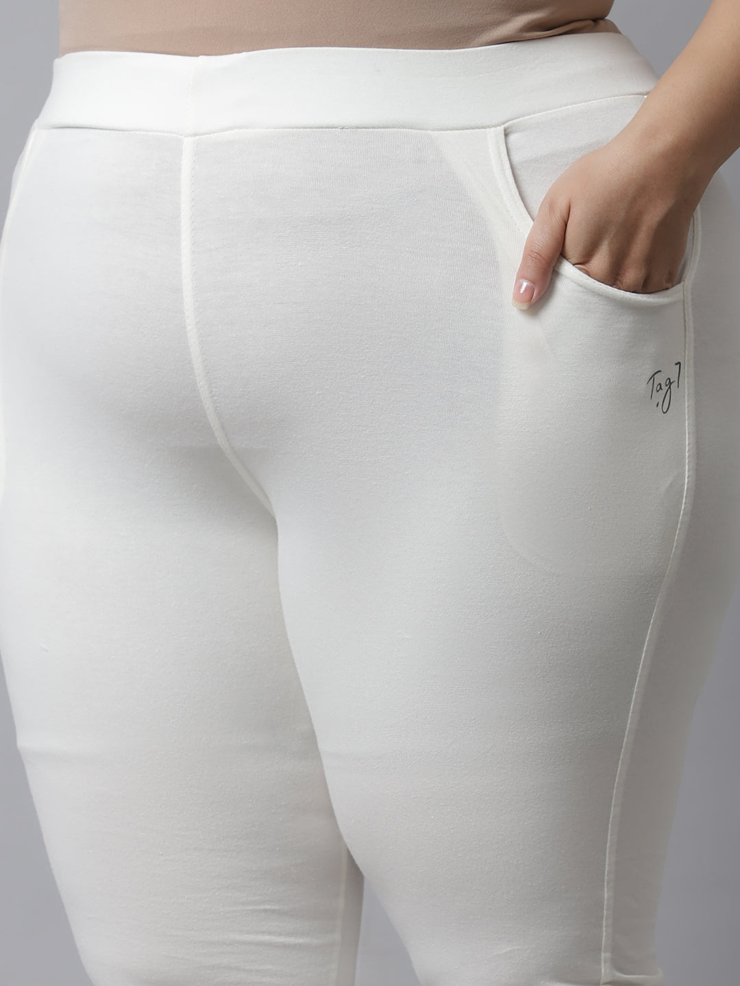 Off White Plus Pocket Pant