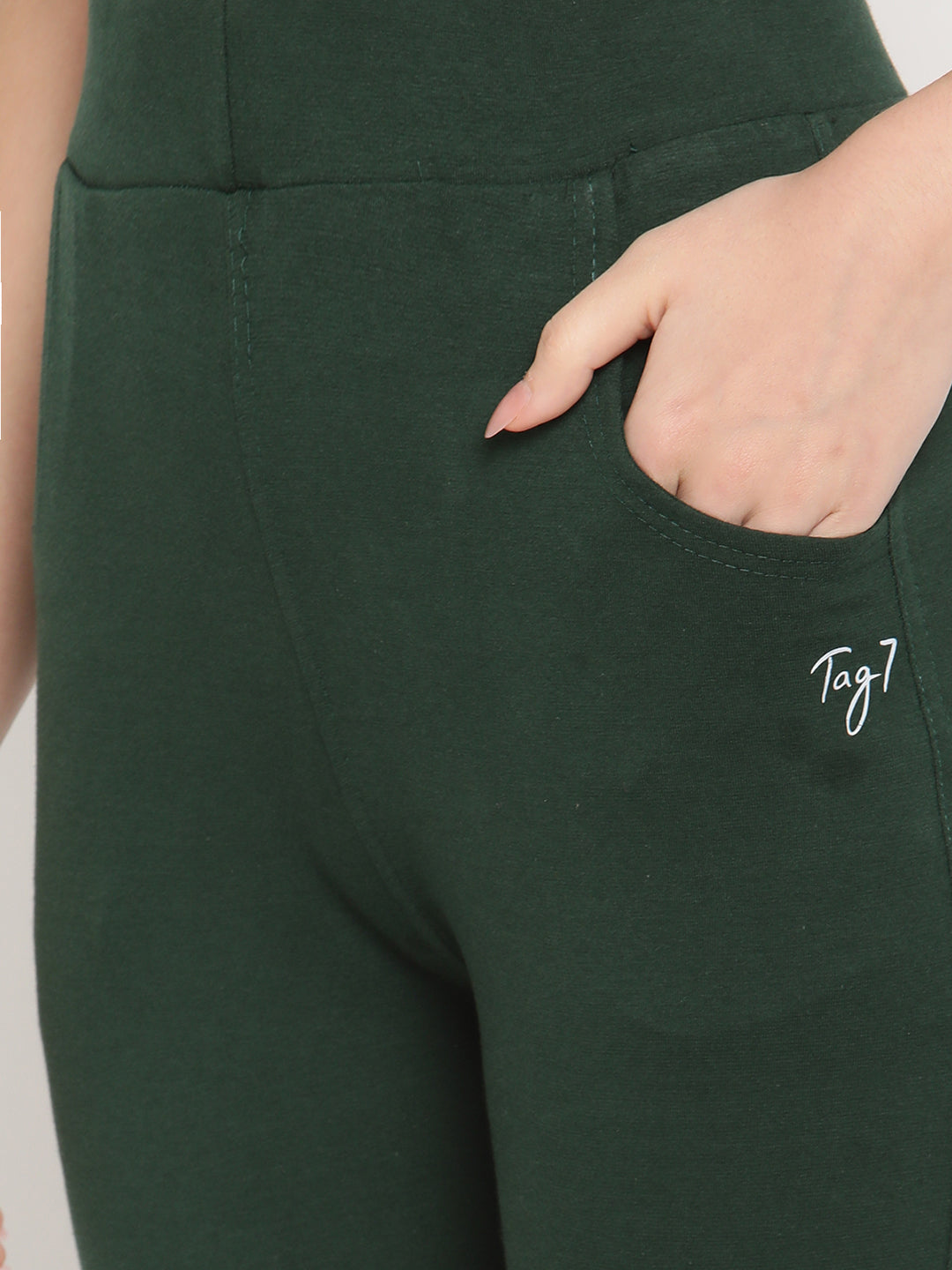 Dark Green Pocket Pant