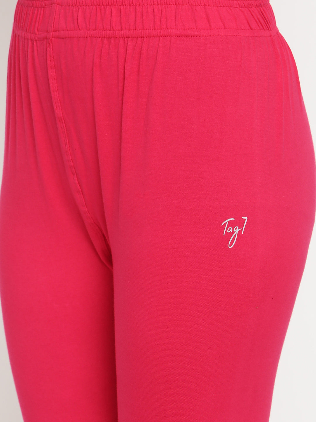 Dark Pink Ankle Length Legging