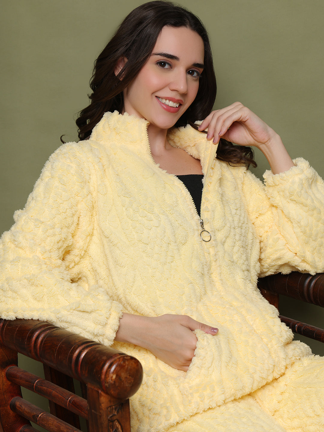 Lemon Zinger Fur Winter Set