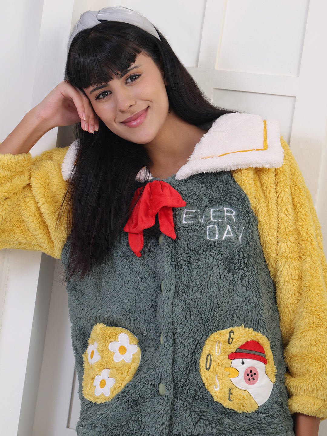 Garden Bow Fur Winter Set