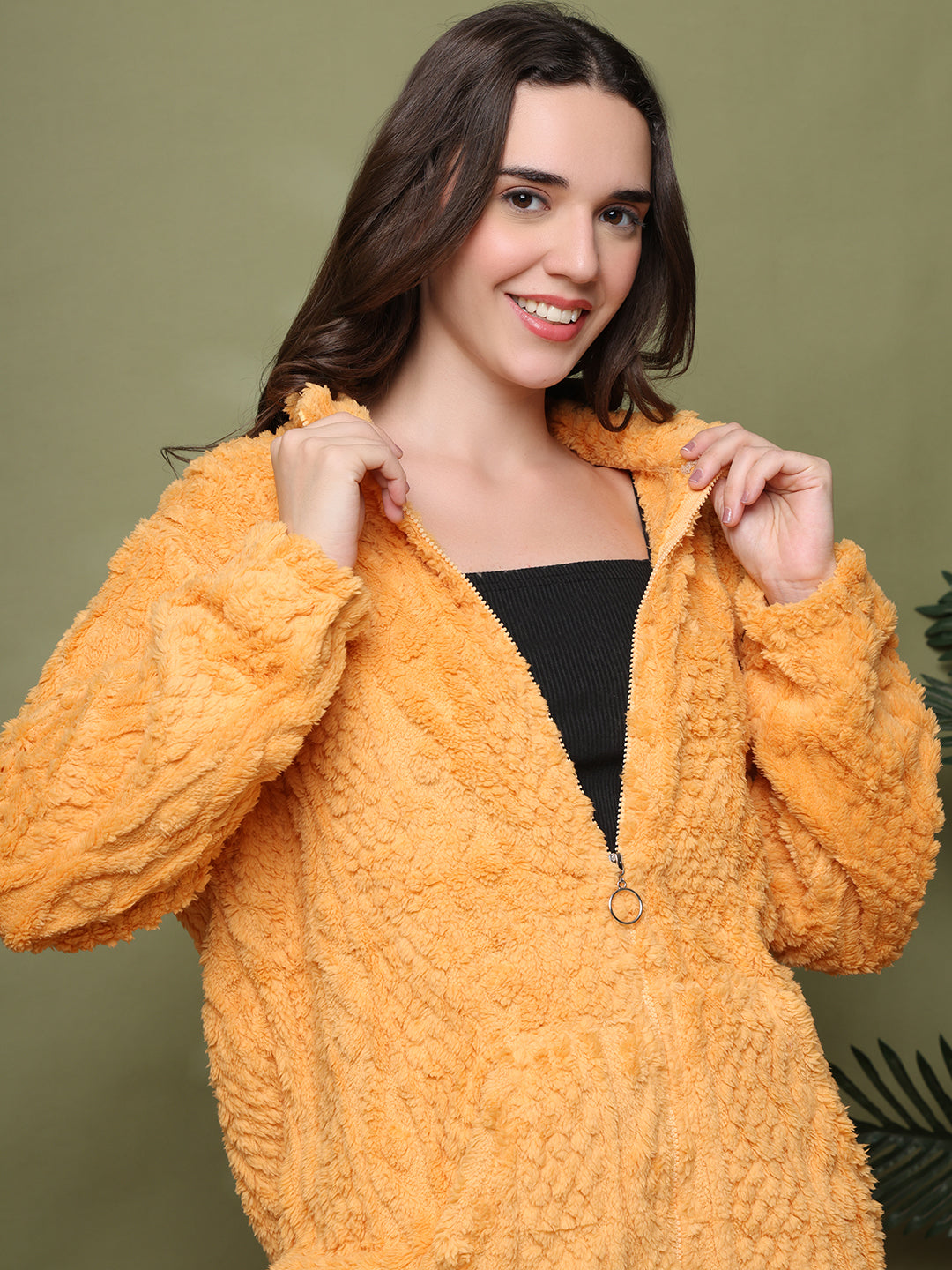 Papaya Paradise Fur Winter Set