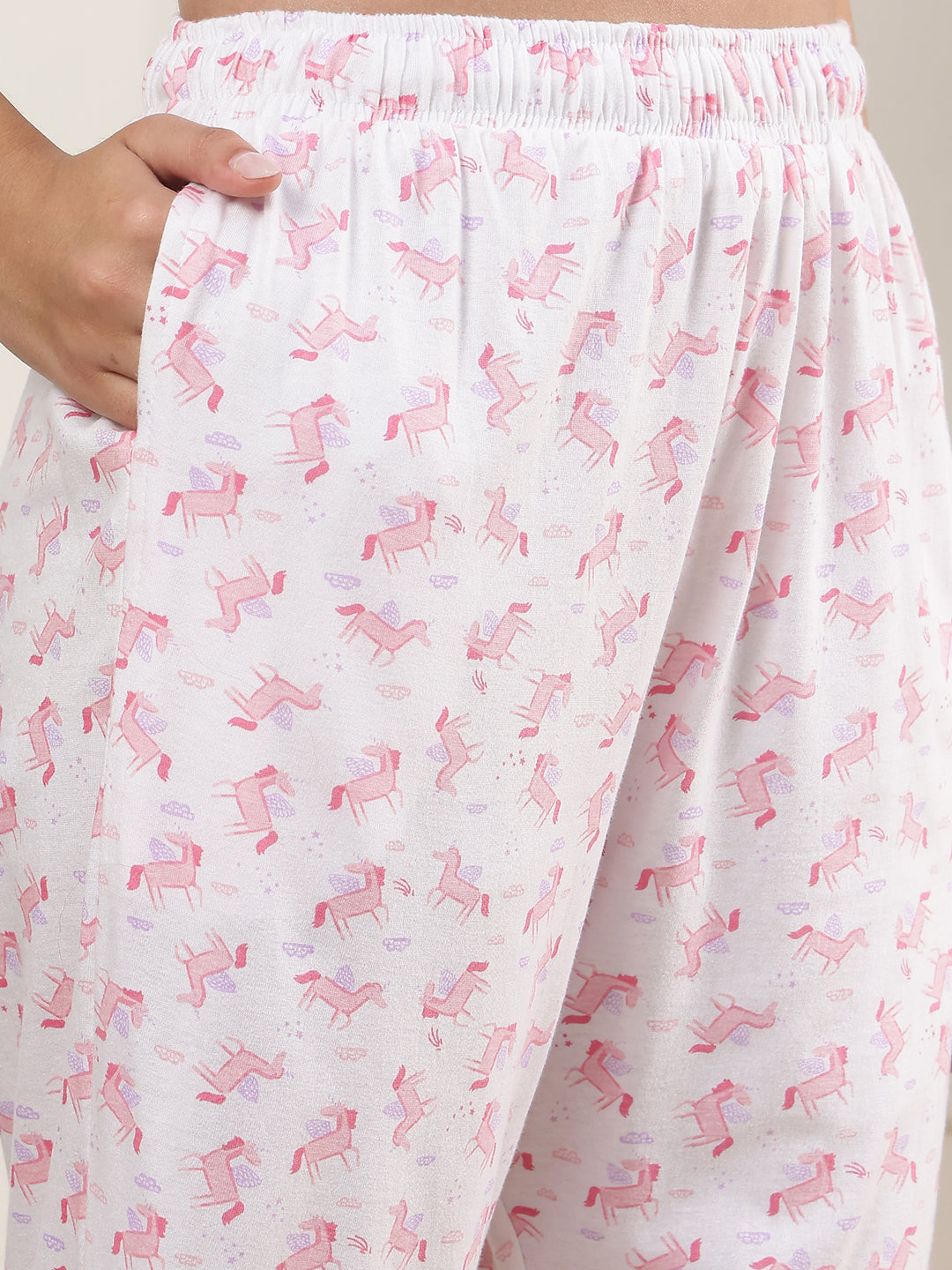 Pookie Pony Printed Cotton Lounge Pant
