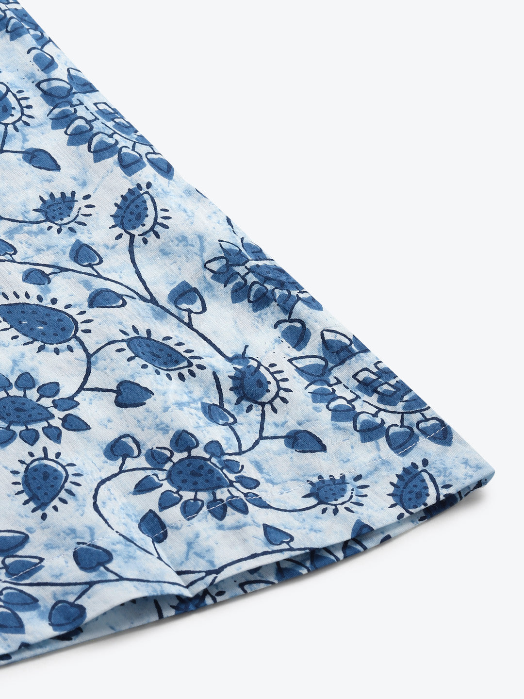 White Jaal Cotton Kali Palazzo