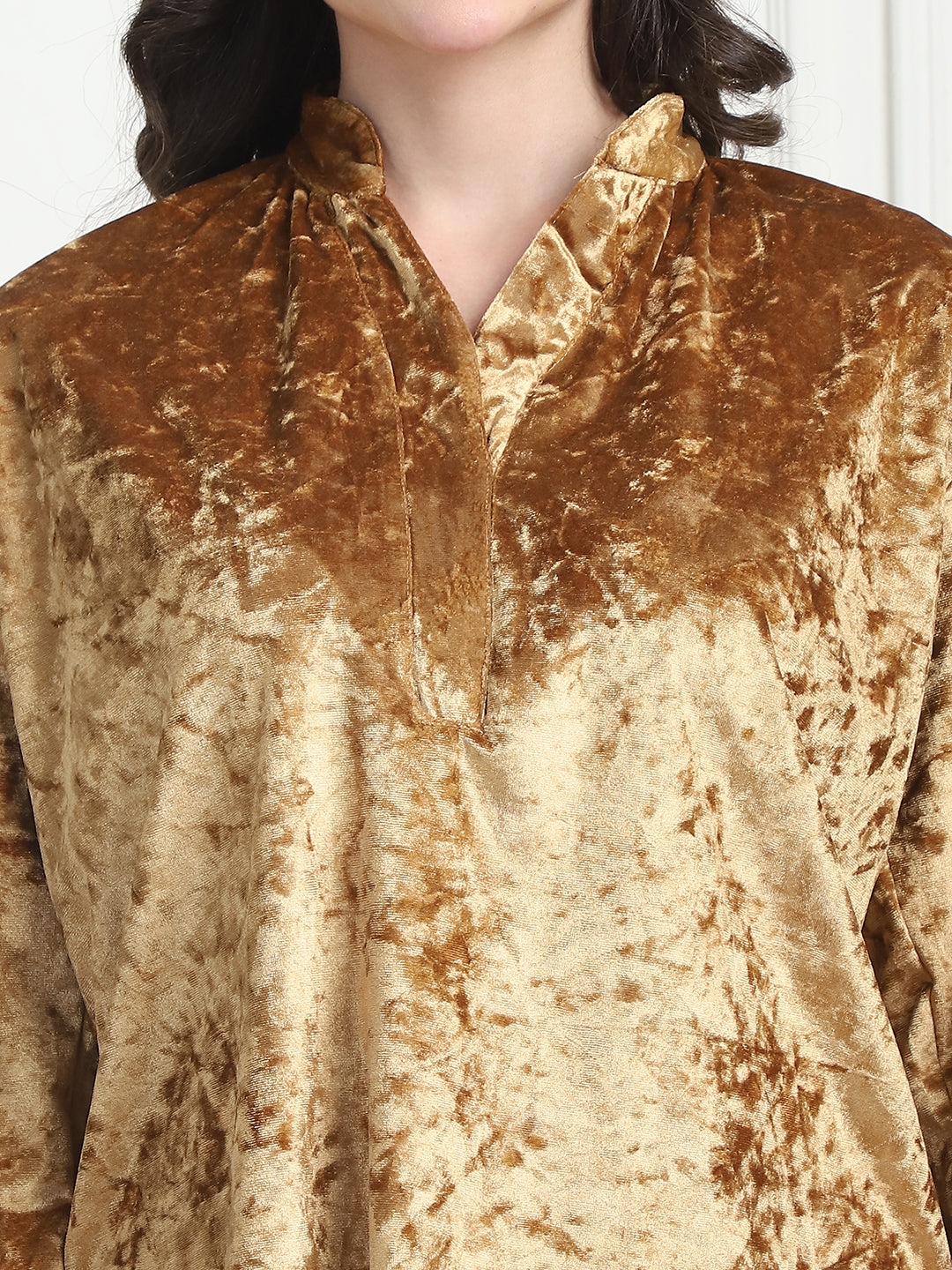 Golden Ice Velvet Lounge Set