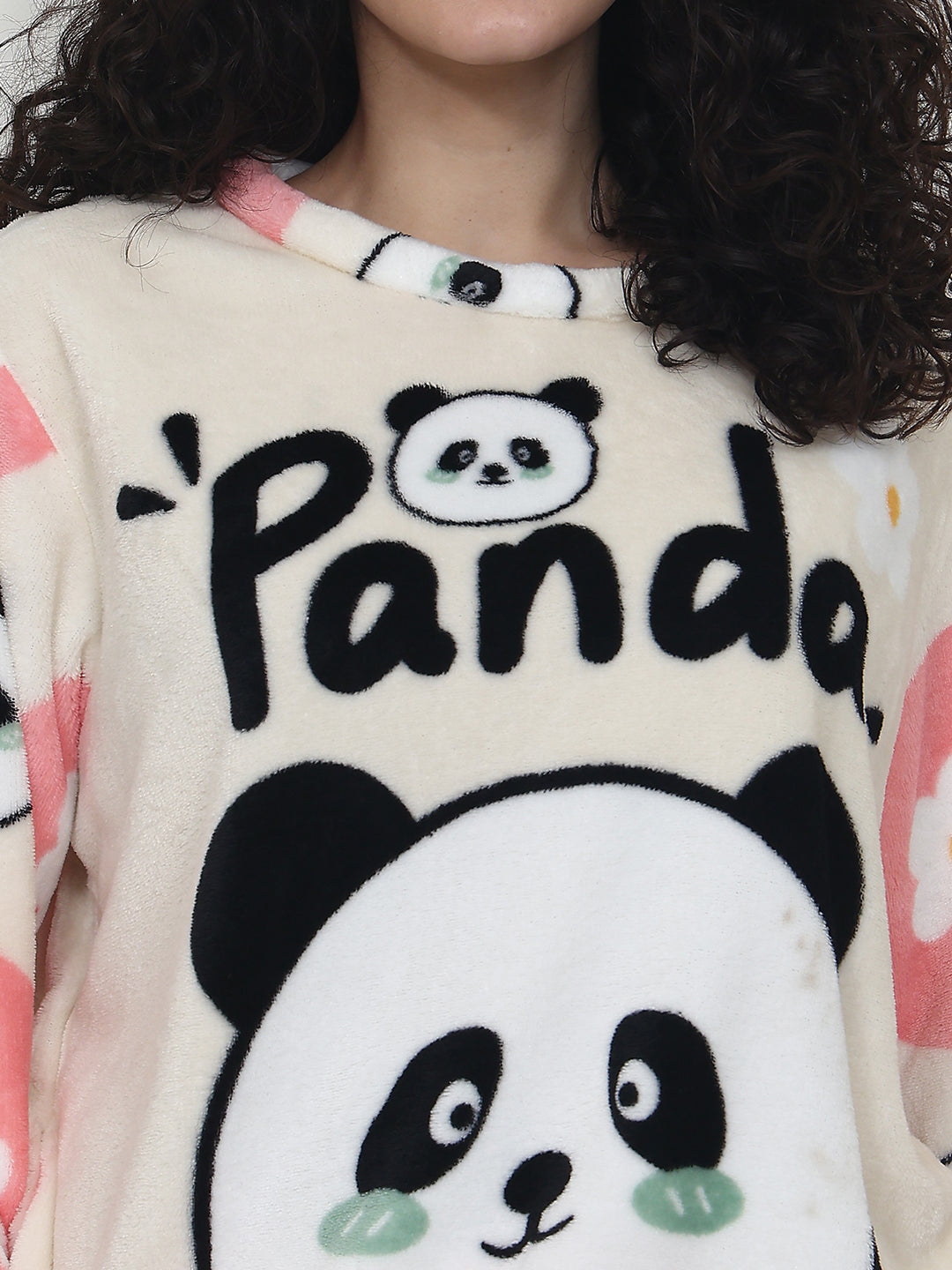 Pinky Panda Fur Winter Set