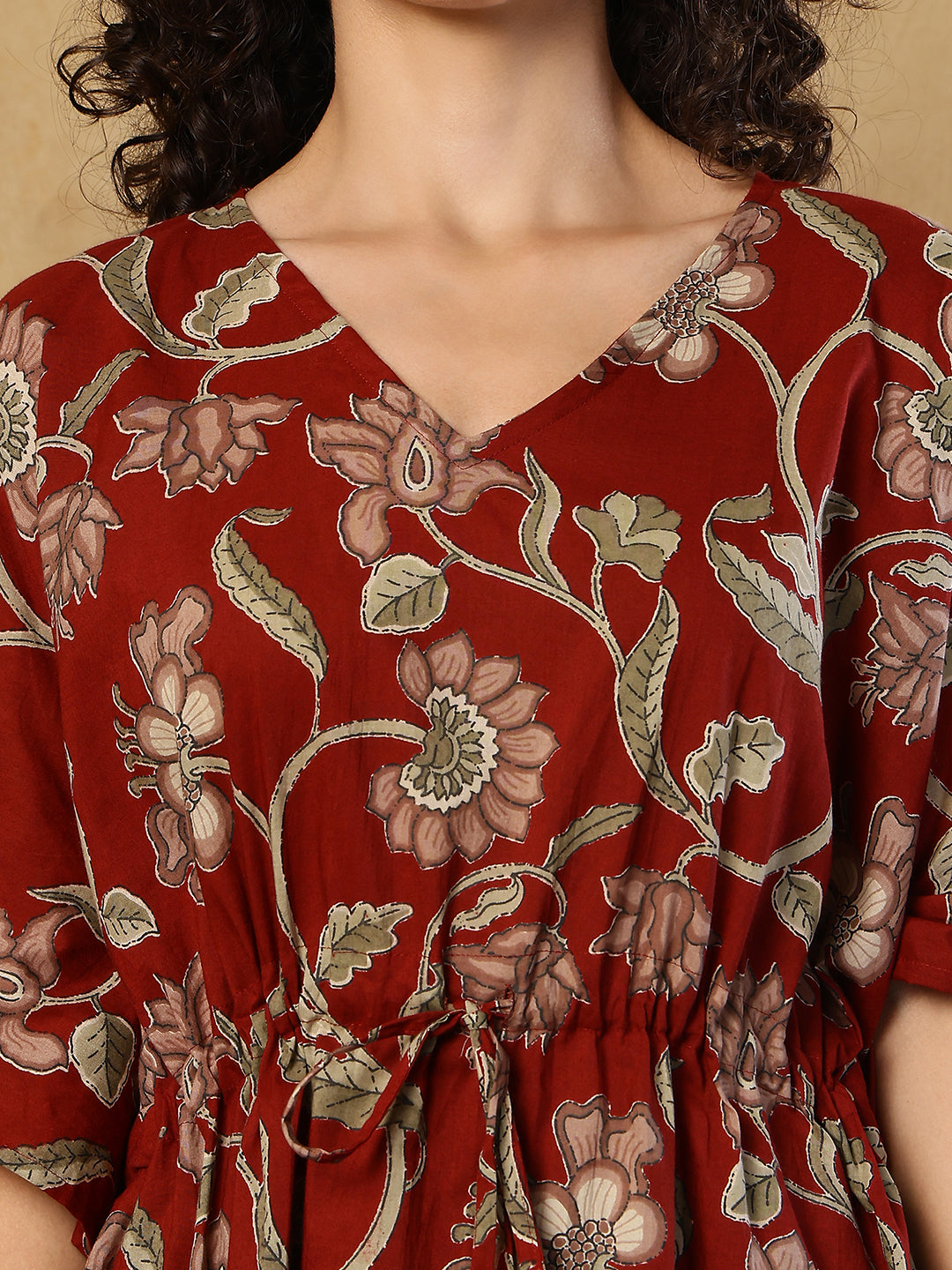 Nakhre Jaal Cotton Kaftan Set