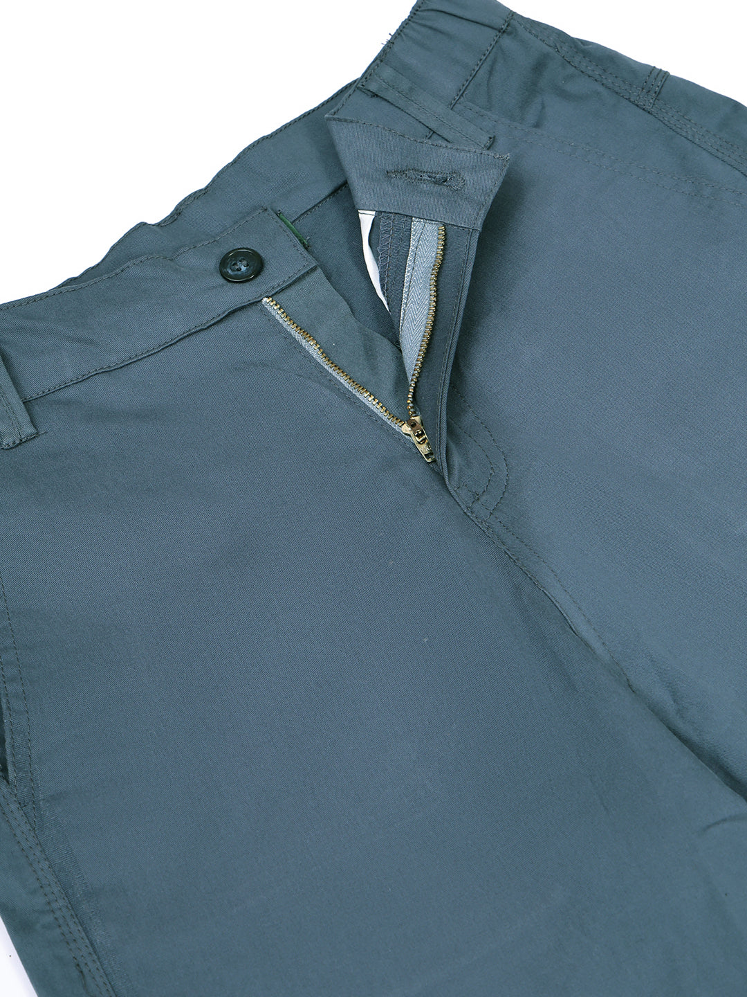 Airforce Blue High-Rise Utility Cargo