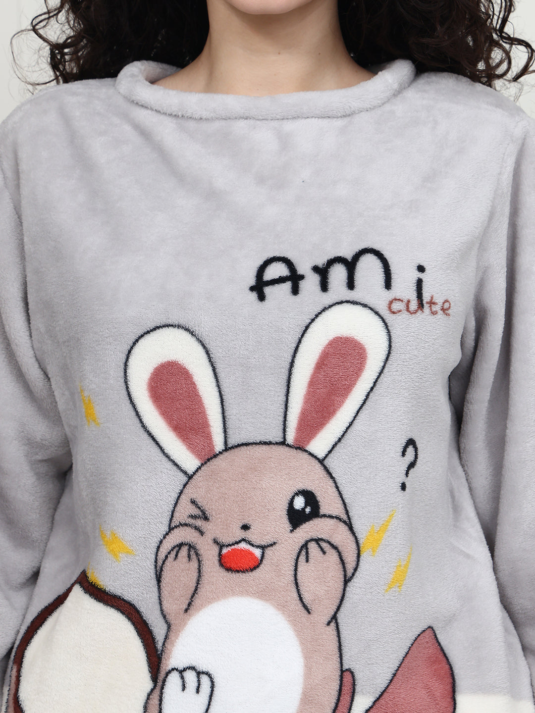 Grey Mouse Fur Winter Set