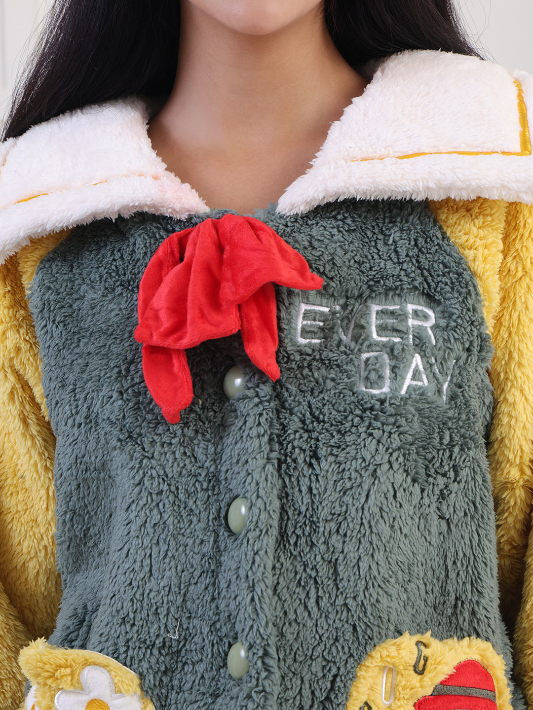 Garden Bow Fur Winter Set