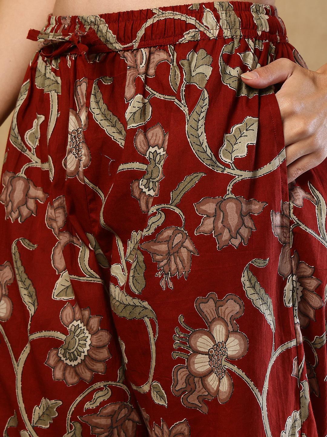 Nakhre Jaal Cotton Kaftan Set