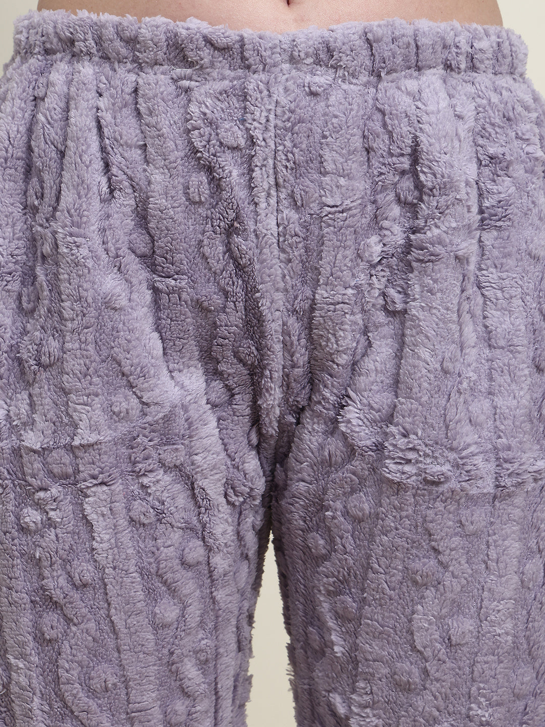 Lavender Kitty Fur Winter Set