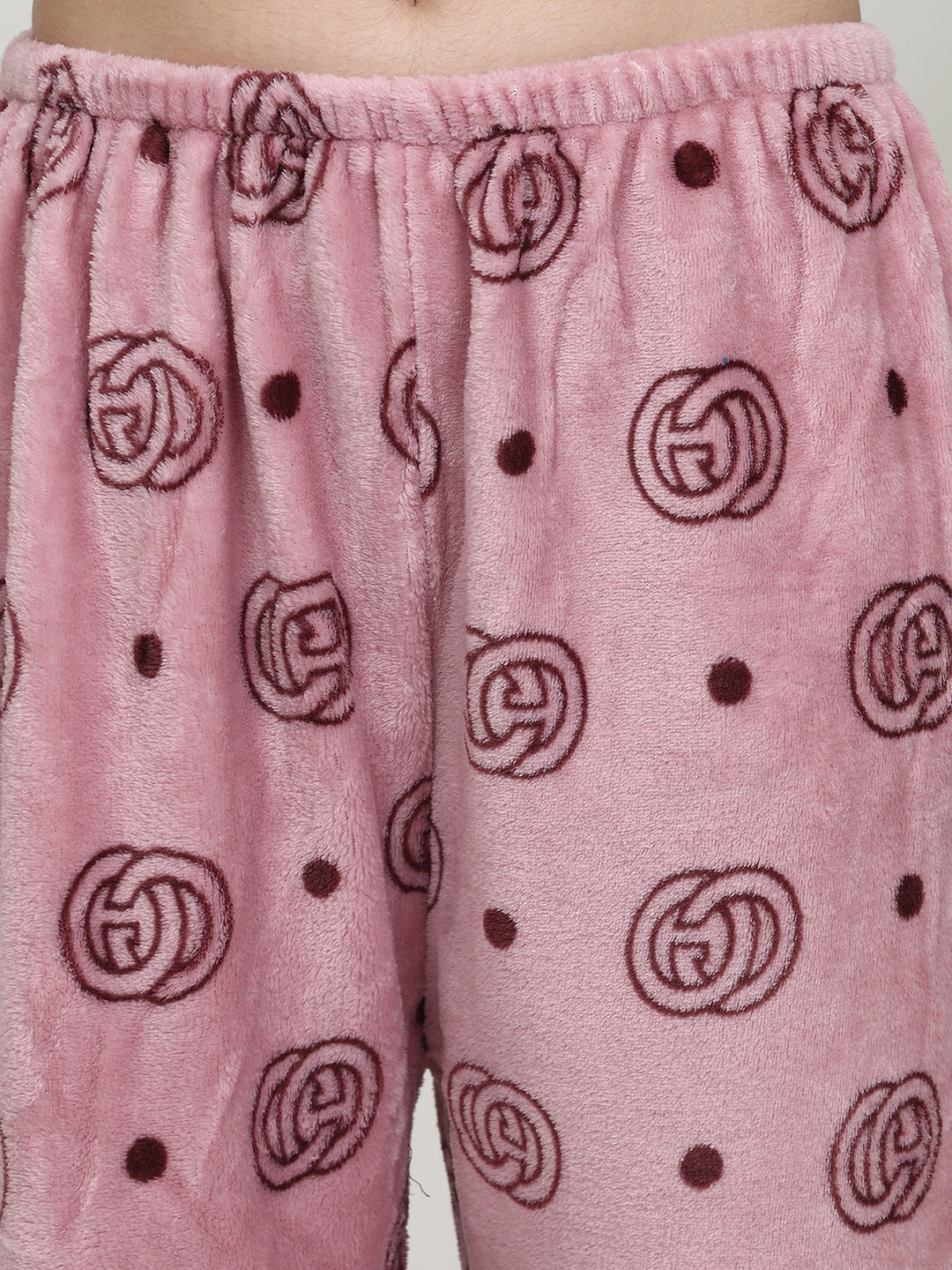 Pink Mickey Fur Winter Set