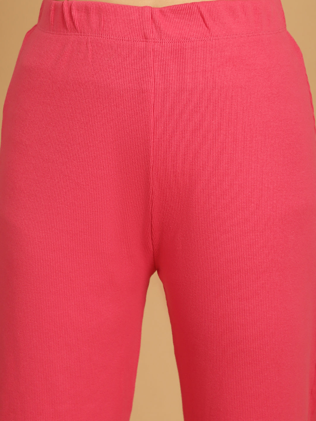 Hot Pink Colorblocked Co-Ord Set