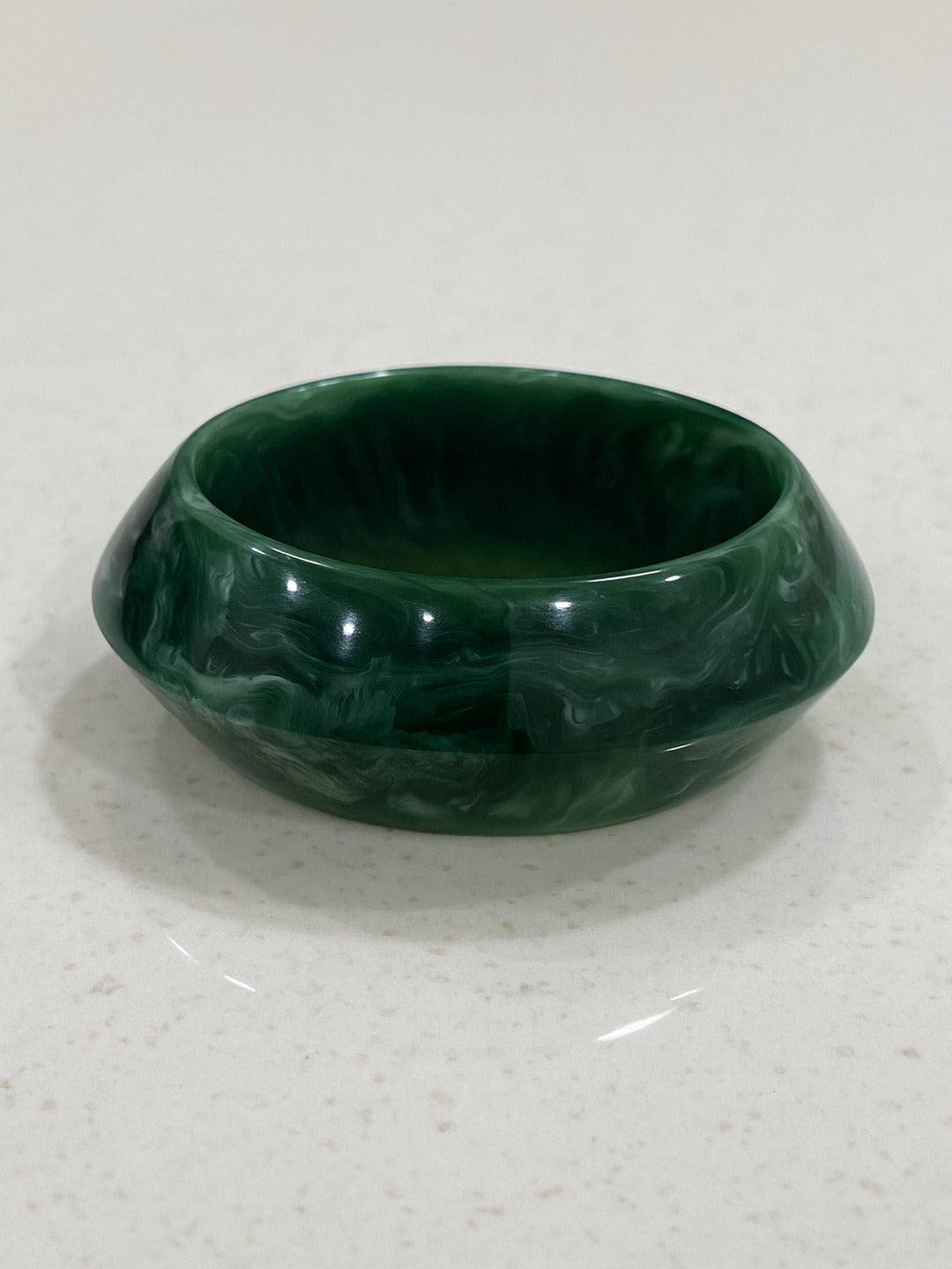 Espresso Tonic Resin Bangles-Set of 3