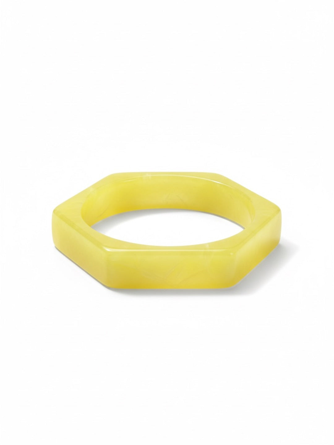 Sun Glow Resin Bangles-Set of 4