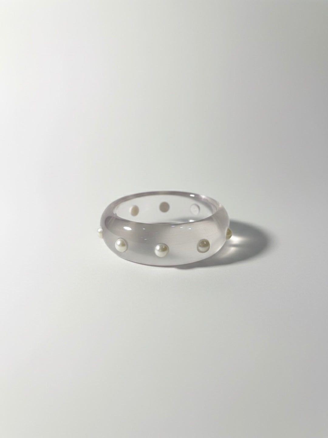 Shelly Belly Resin Bangles-Set of 5