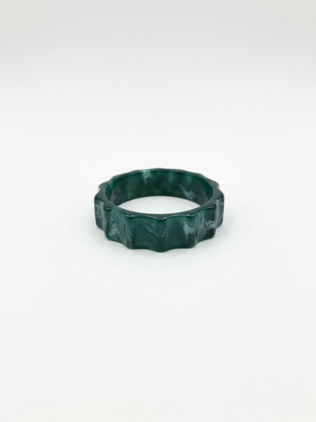 Zesty Zari  Resin & Brass Bangles-Set of 4