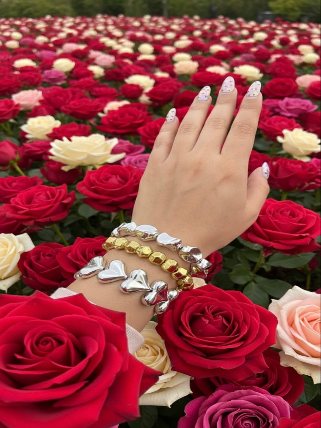 Love Bomb Resin Bangles-Set of 3
