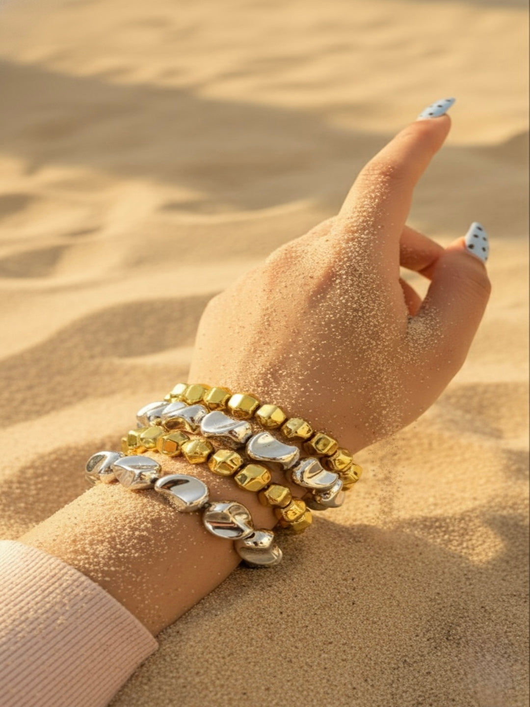 Beach Girlie Resin Bangles-Set of 4