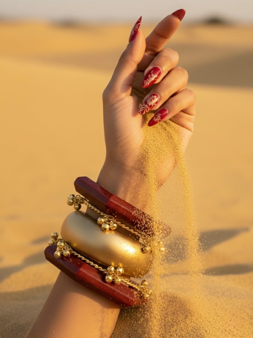 Savage  Resin Bangles-Set of 5