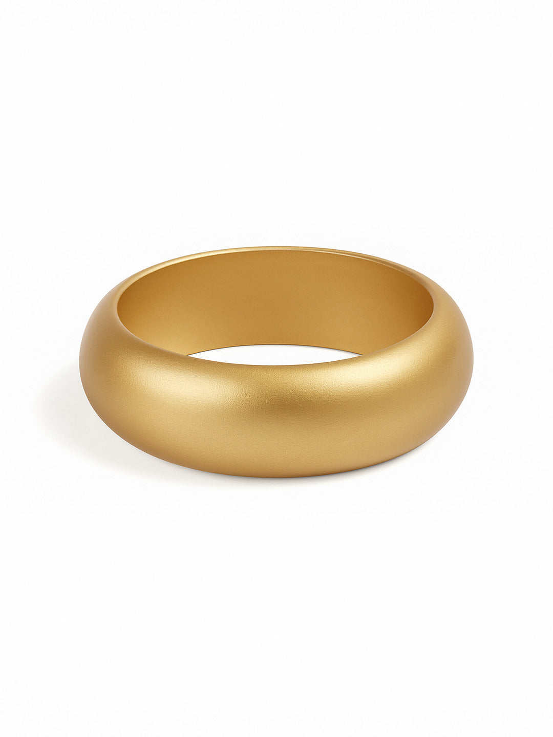 Hawa Hawaii Resin, Wooden & Brass Bangles-Set of 3