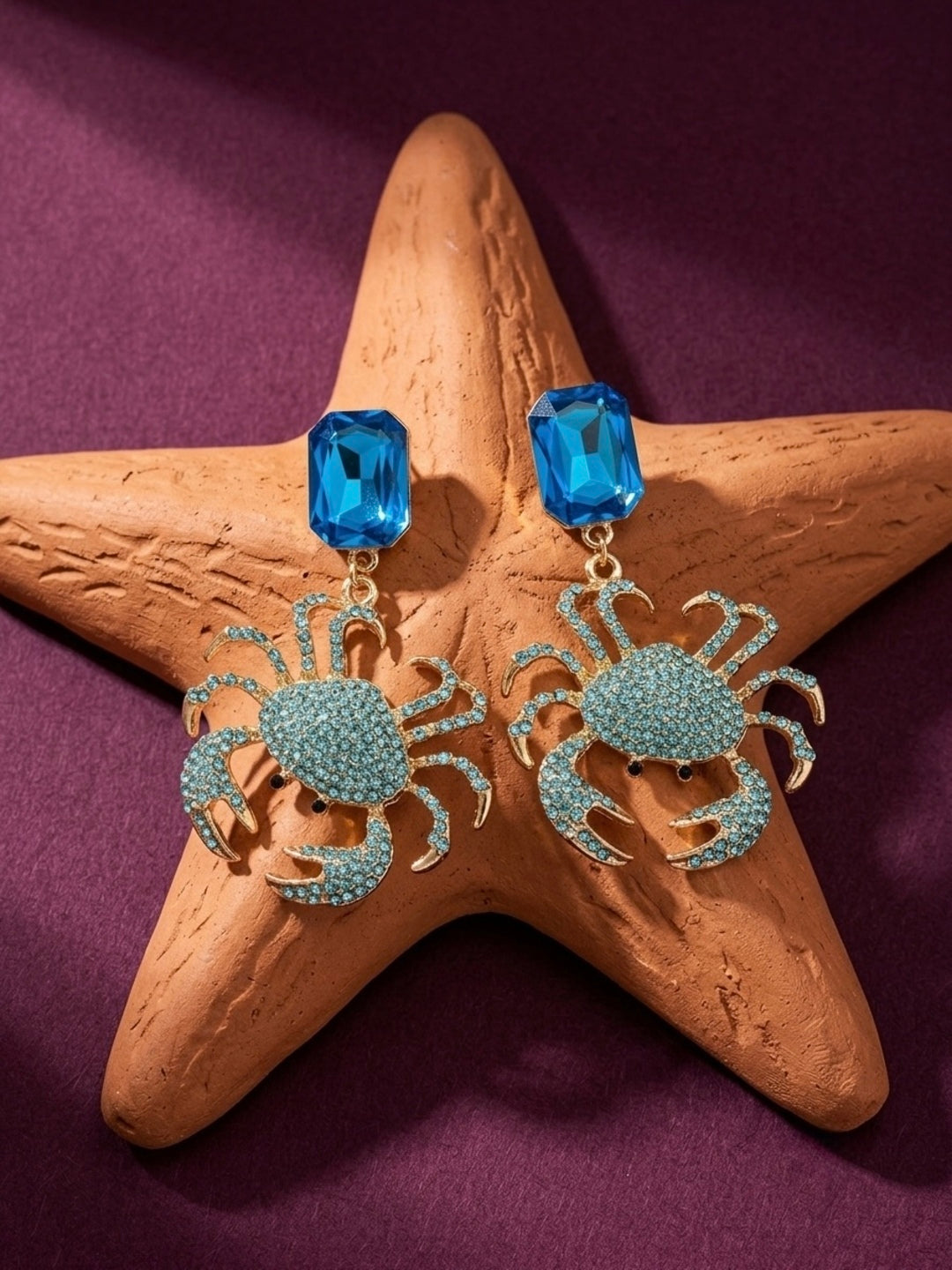 Crabby Statement Earrings