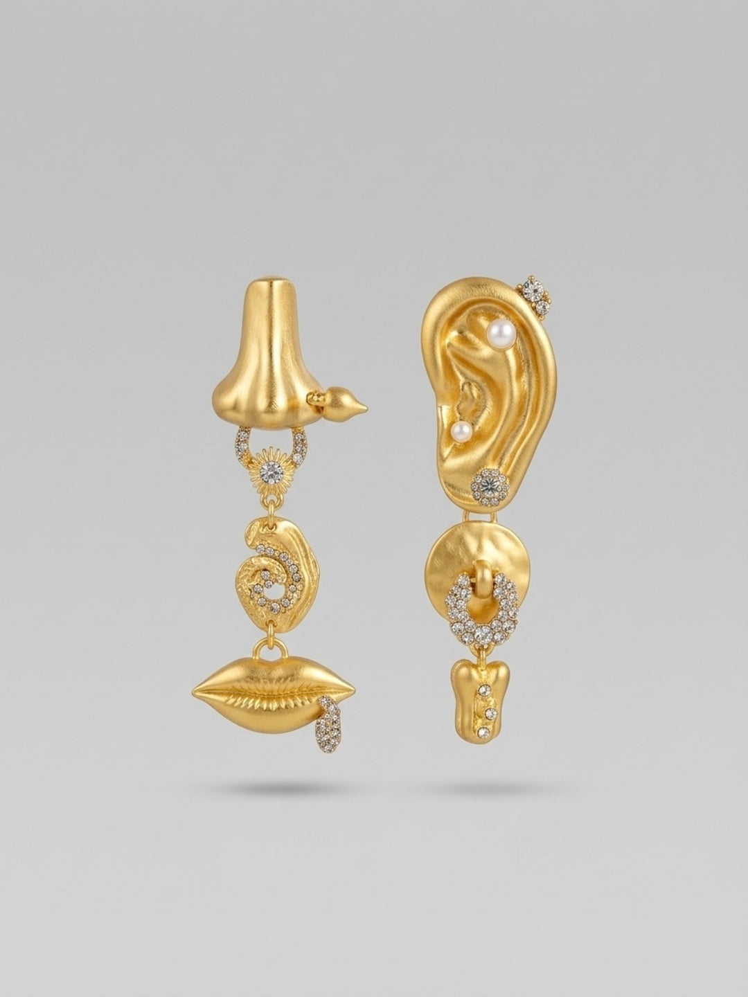 Lips & Listening Statement Earrings