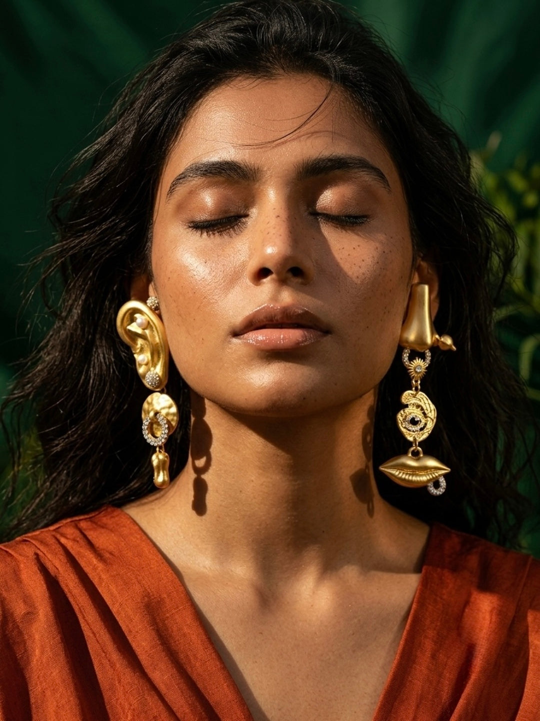 Lips & Listening Statement Earrings