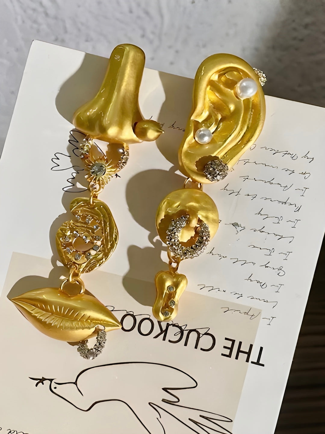 Lips & Listening Statement Earrings