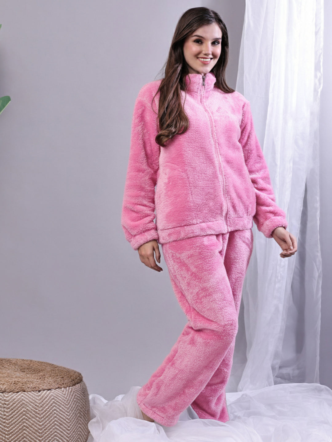 Pink Panther Fur Winter Set