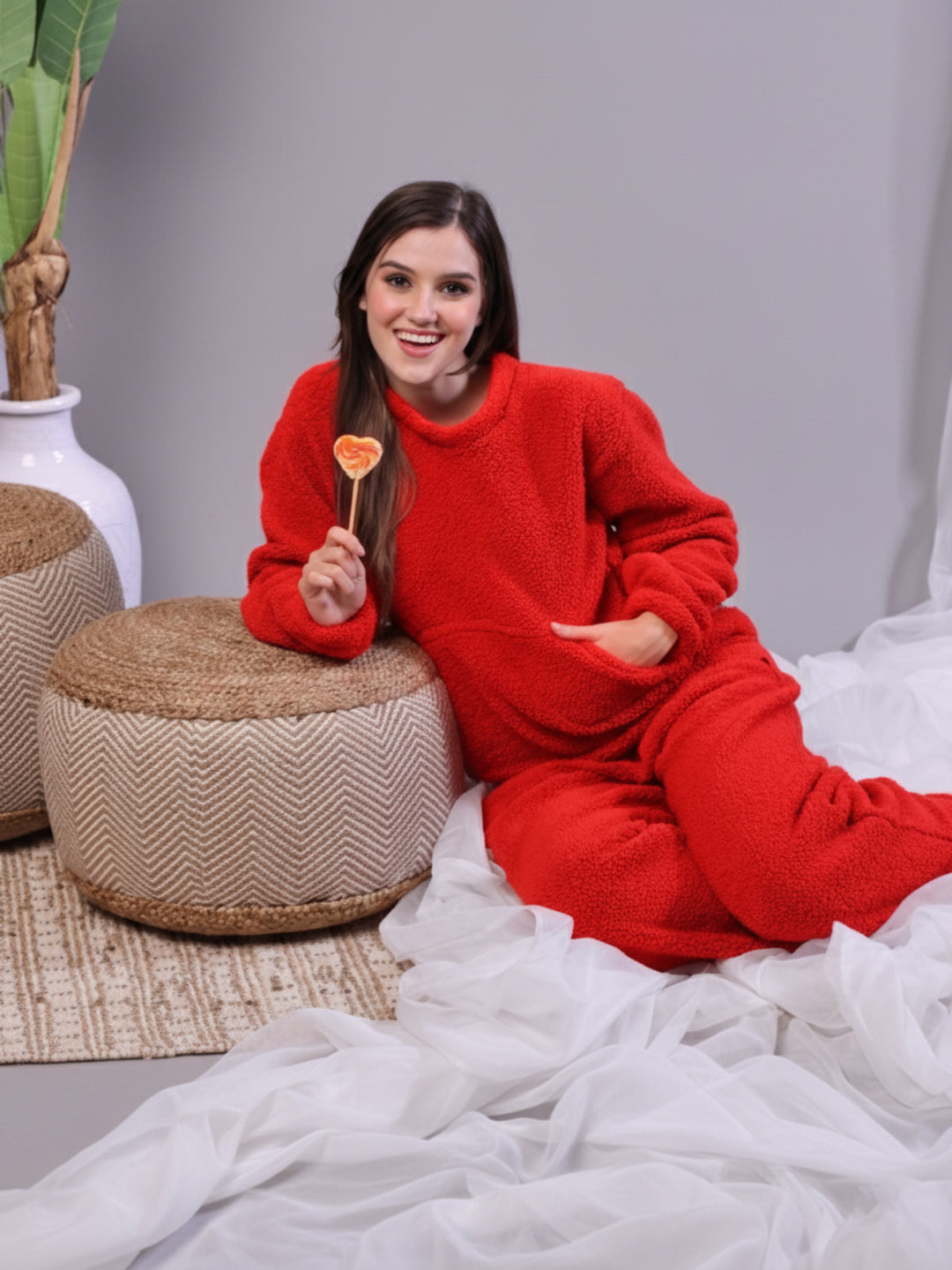 Strawberry Slush Sherpa Winter Set