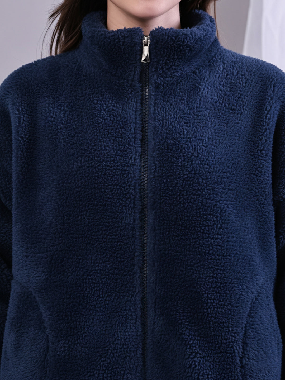 Ink Blue Fur Winter Set