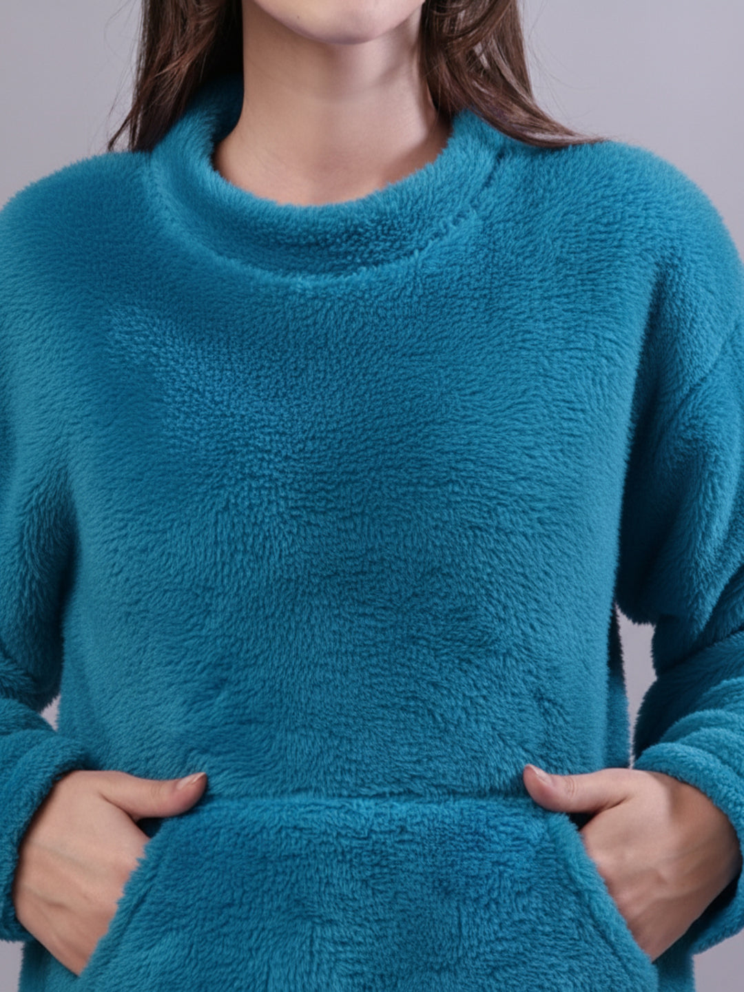 Teal Seal Fur Winter Set