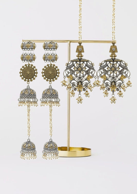 Suhana Earrings Set of 2