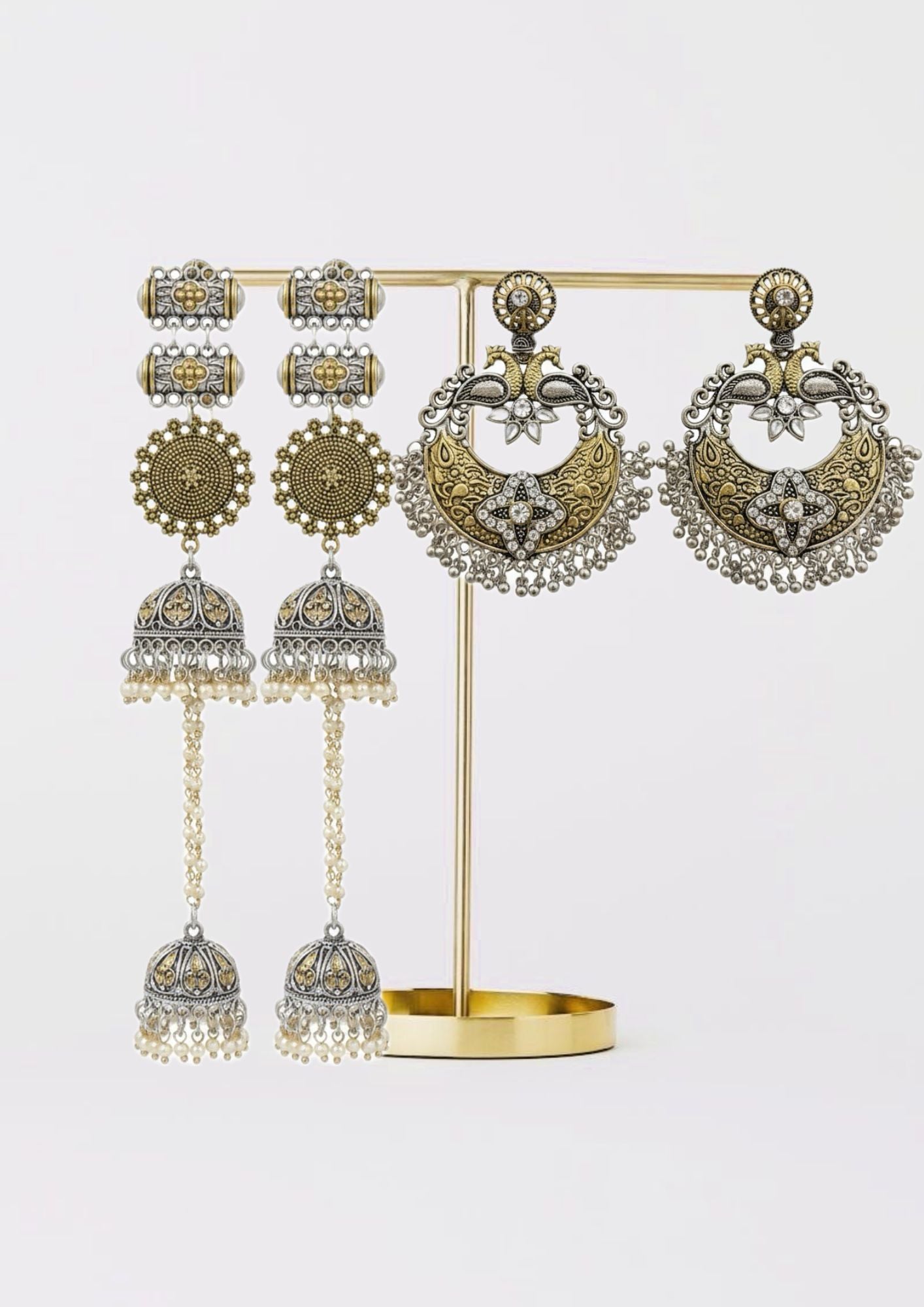 Kahaani Earrings Set of 2