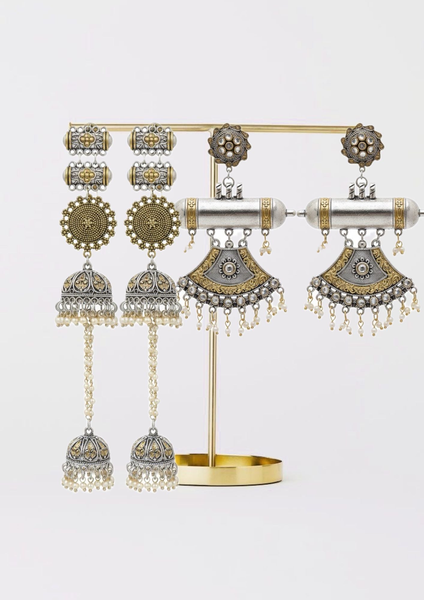 Meera Earrings Set of 2