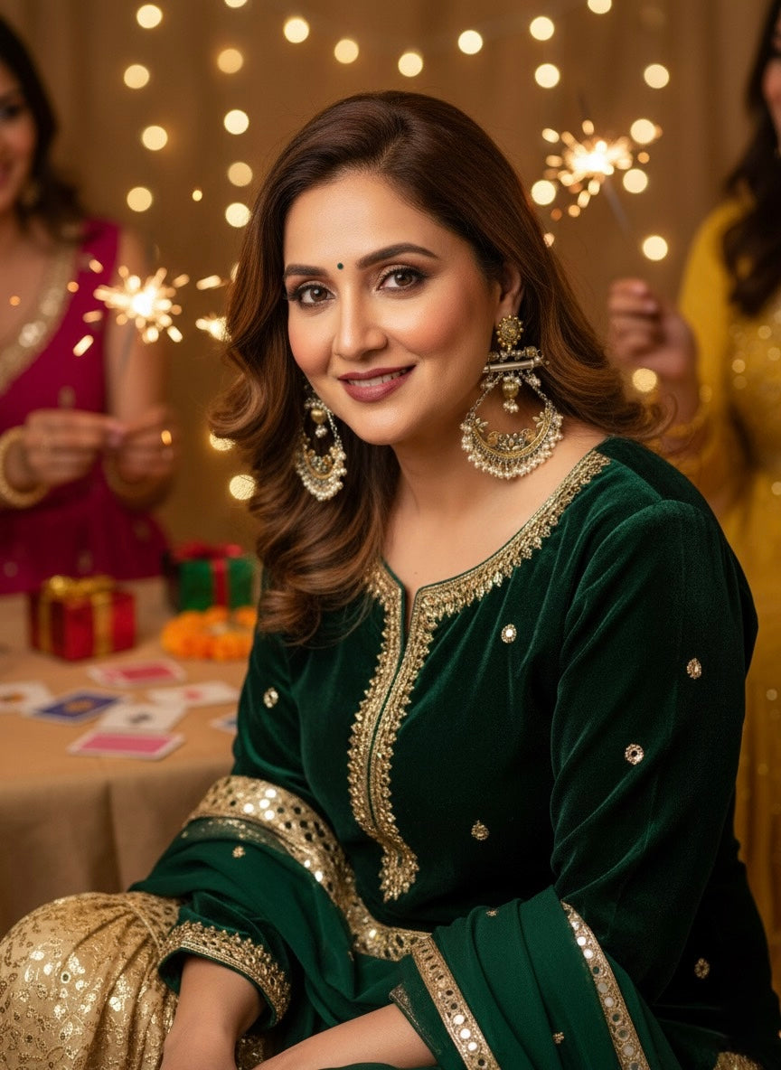 Deepika Earrings Set of 2