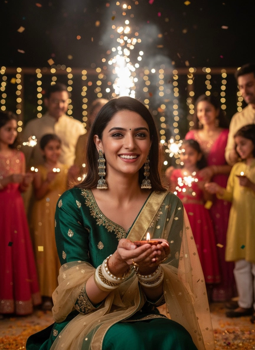 Deepika Earrings Set of 2