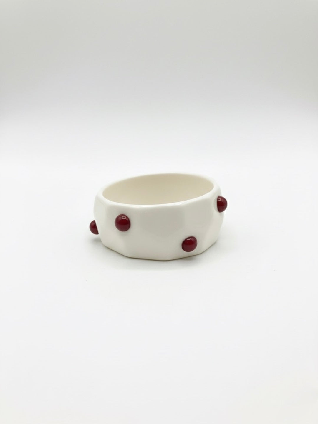 Polka Affair Resin Bangles-Set of 3