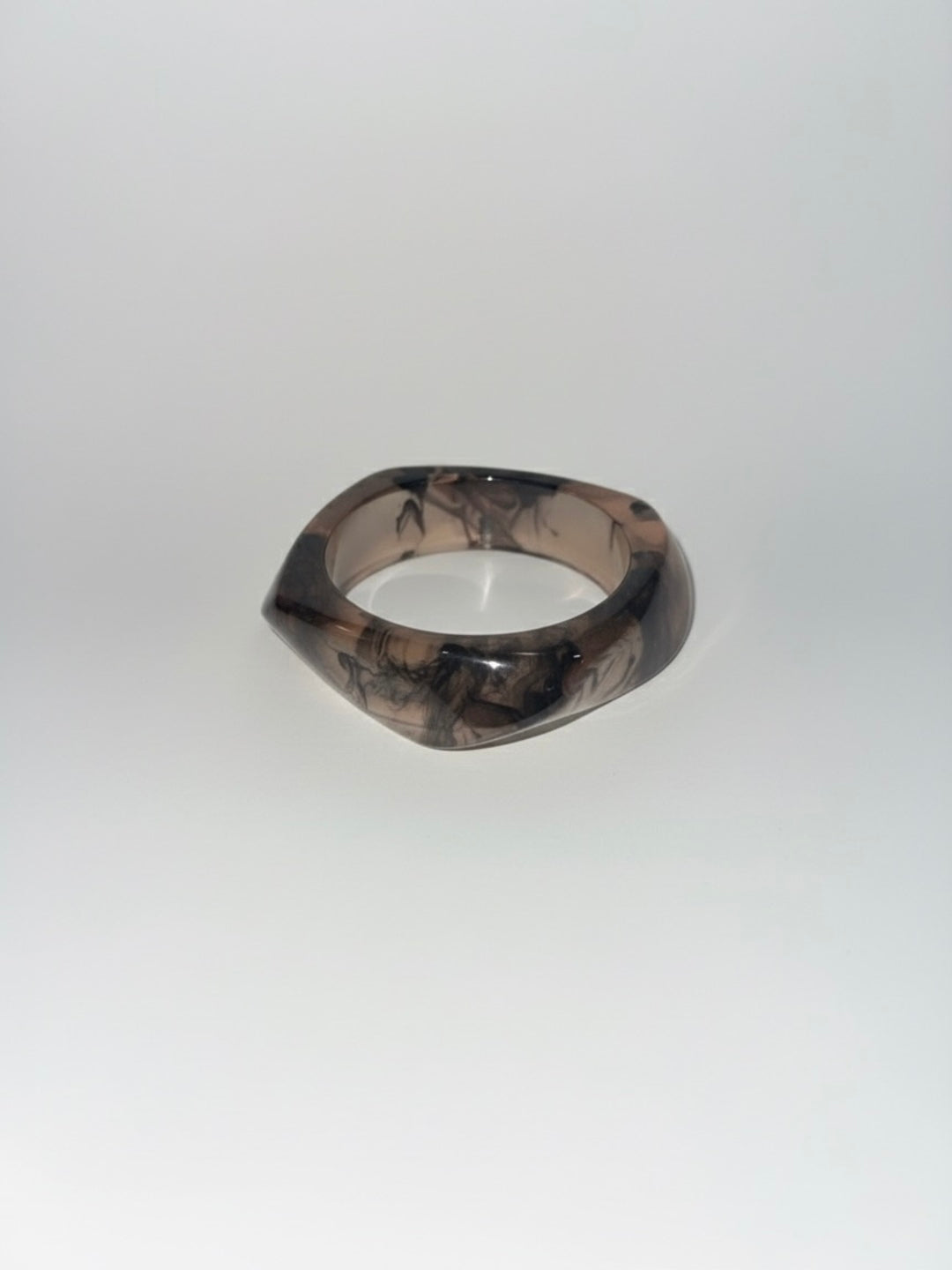 Fudge Factor Resin Bangles-Set of 3