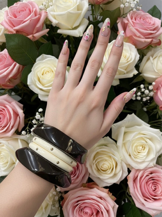 Brownie Resin Bangles-Set of 4