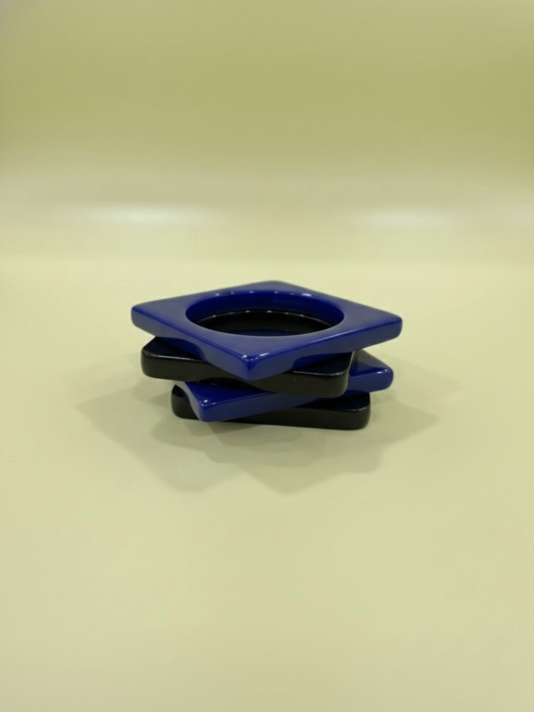 Eclipse Sky Resin Bangles-Set of 4